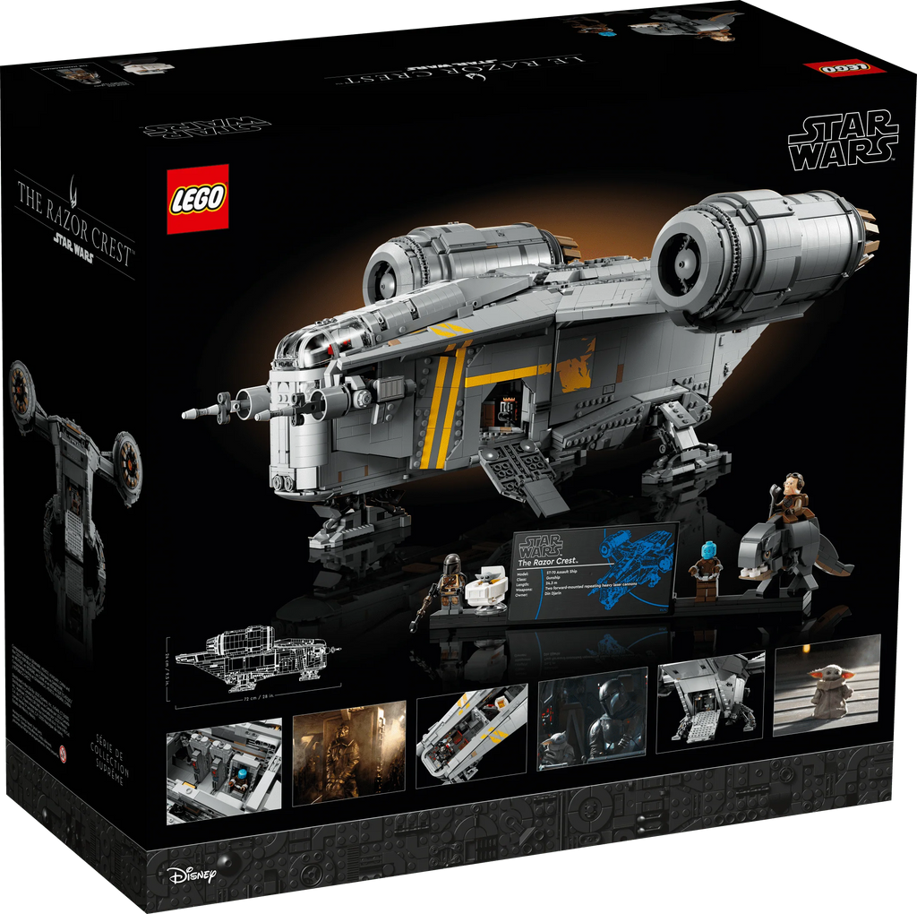 LEGO Star Wars The Razor Crest UCS Starship Set 75331 for Adults X693