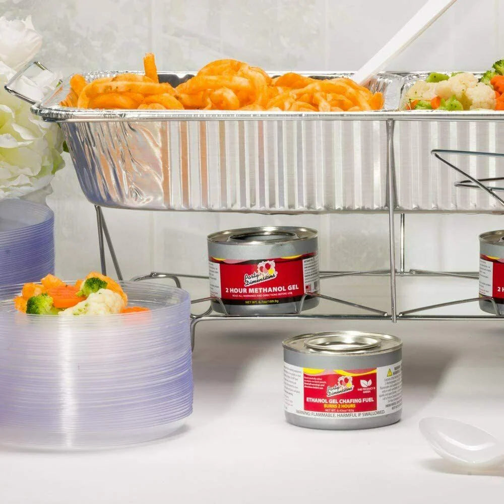 Disposable Aluminum Chafing Dish Buffet Party Set 24PC V56871