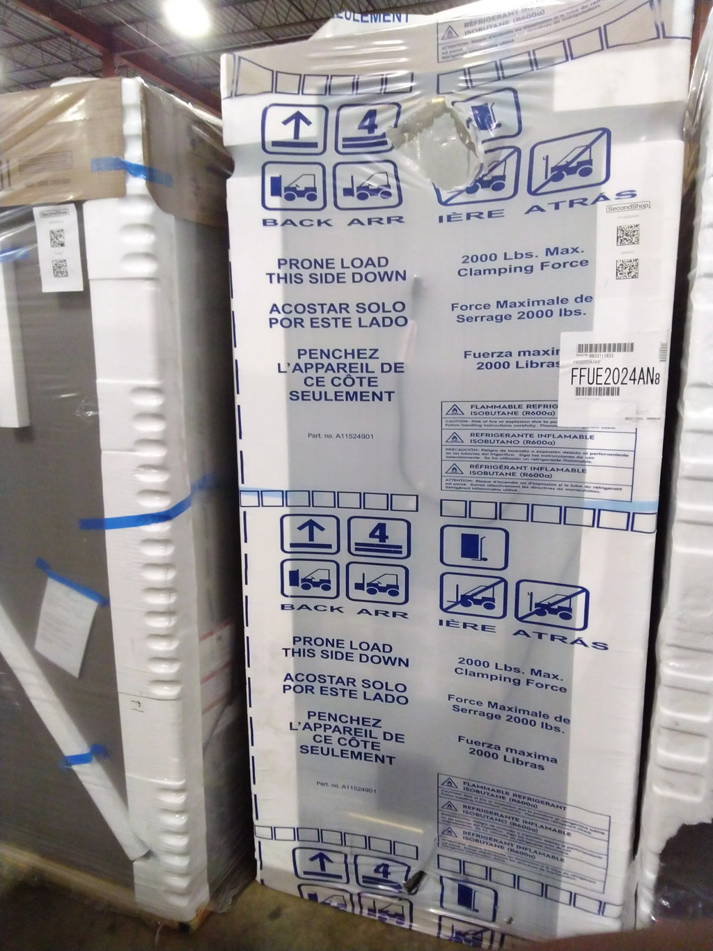 FRIGIDAIRE 20 CU FT. Upright Freezer with Auto-Close Doors R49282