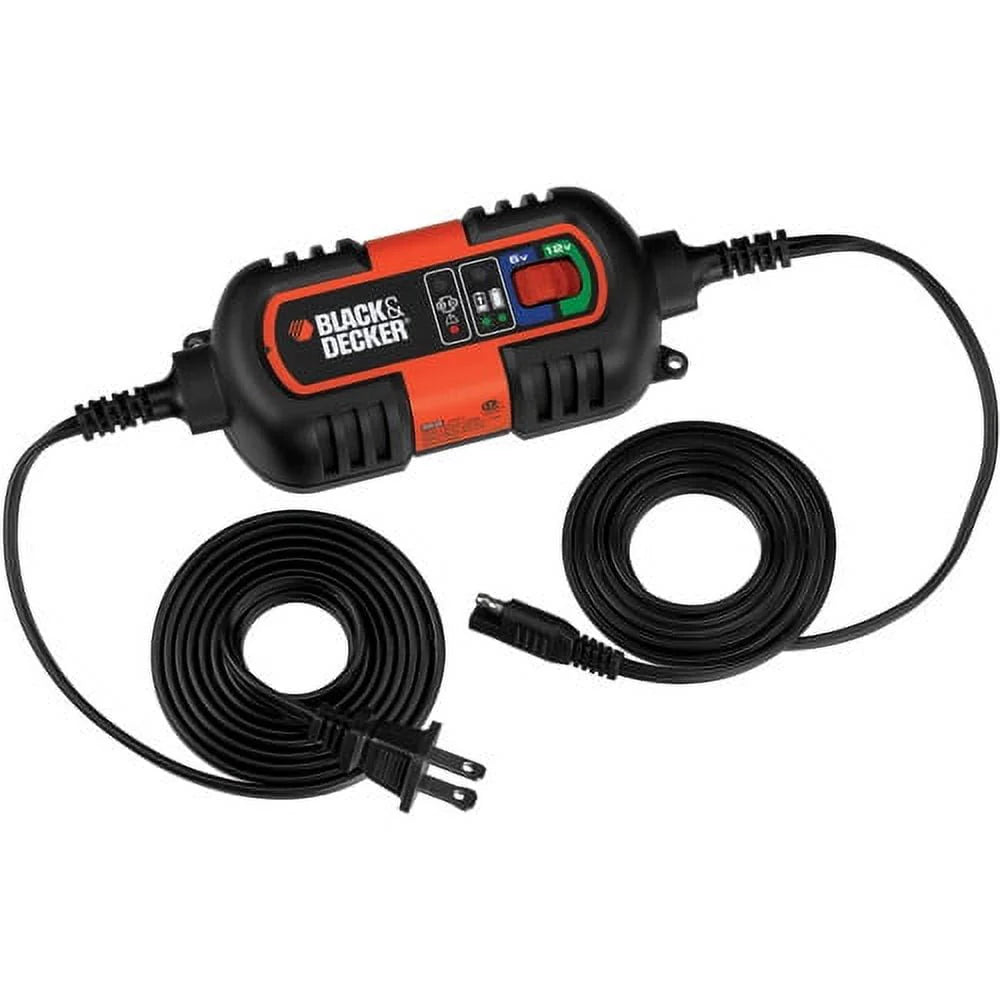 BLACK+DECKER 6V/12V Battery Charger and Maintainer A351668
