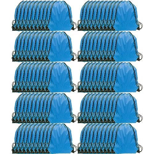 GoodtoU 40 Pack Drawstring Backpacks Waterproof Nylon Cinch Bags for School Gym N792