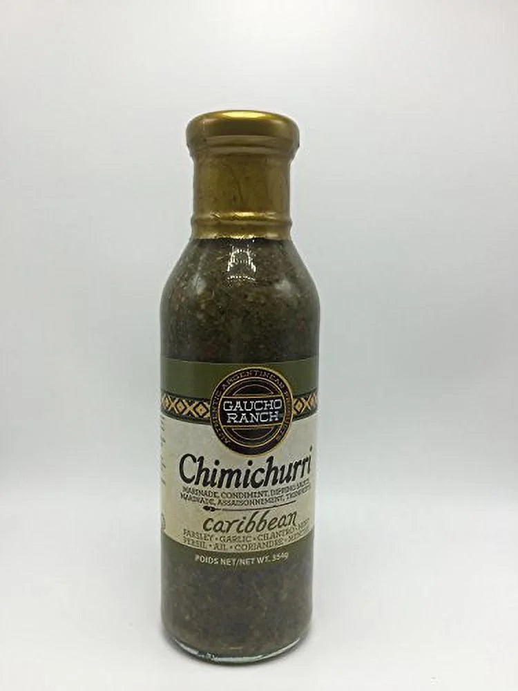 Chimichurri Caribbean Sauce 12.5 oz, Pack of 3 N9448