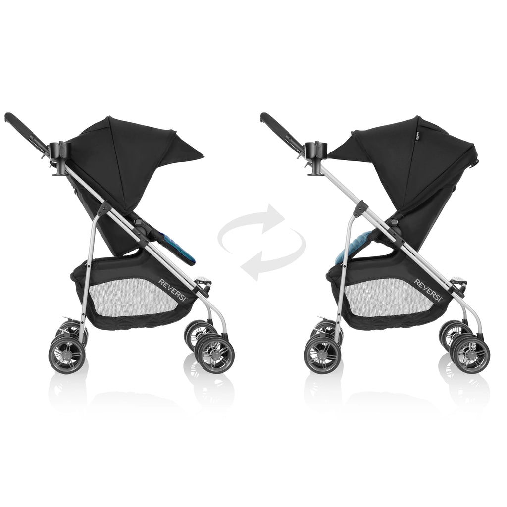 Evenflo Reversi Lightweight Reversible Stroller, Altair Black F135961