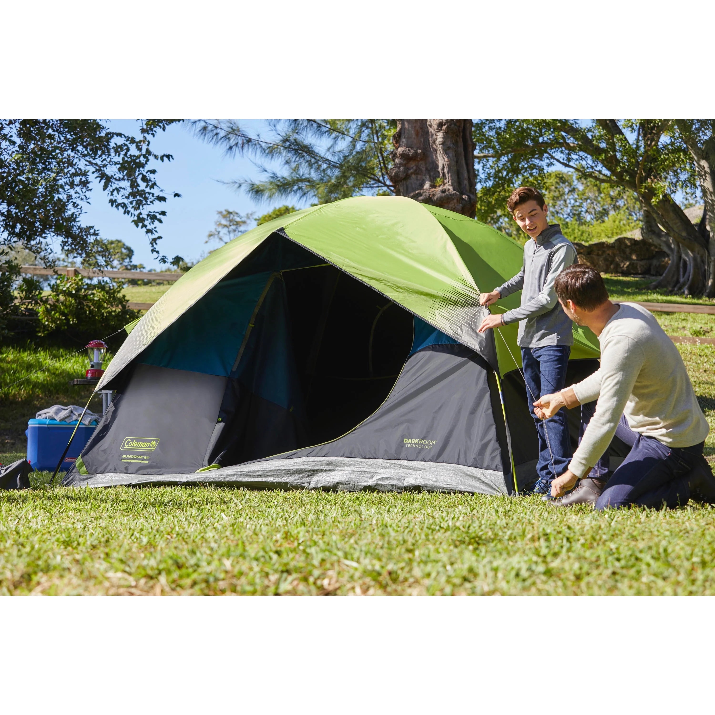 Coleman Sundome Dark Room 6-Person Dome Camping Tent B1157