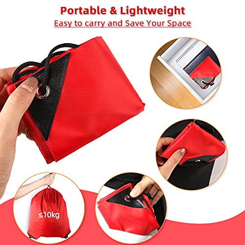 GoodtoU 40 Pack Drawstring Backpacks Waterproof Nylon Cinch Bags for School Gym N792