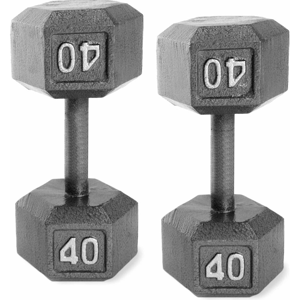 CAP Barbell Cast Iron Dumbbell 25 Lb Pair H734