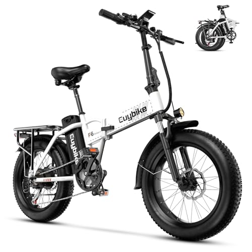 Folding Electric Bike 1000W 48V 20AH Removable Battery 20" Fat Tire for Adults C847123