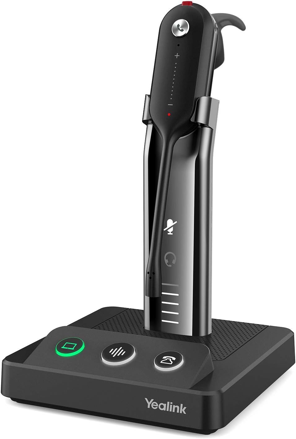 Yealink WH63 Wireless Headset with Noise Canceling Mic and Charge Stand J11346