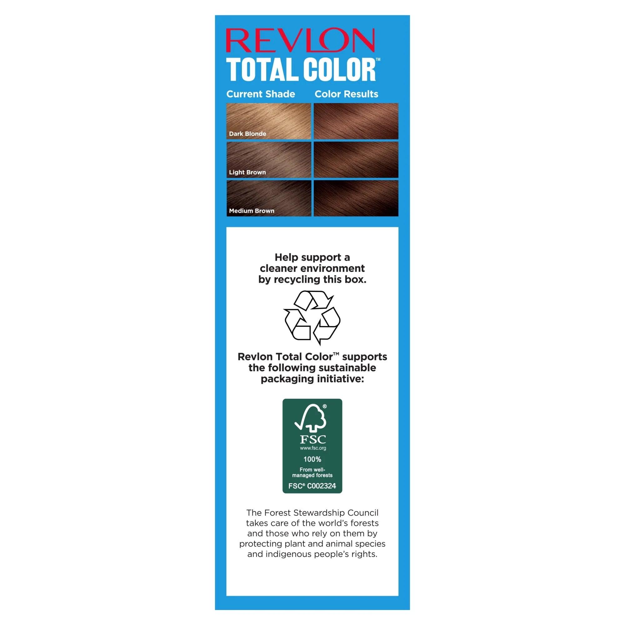 Revlon Total Color Permanent Hair Color, 535 Medium Golden Mahogany X49899