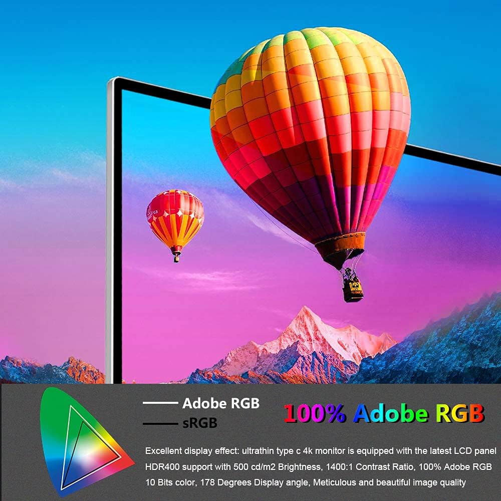 Corkea 14 Inch Portable Touch Monitor 4K USB-C HDMI A1293