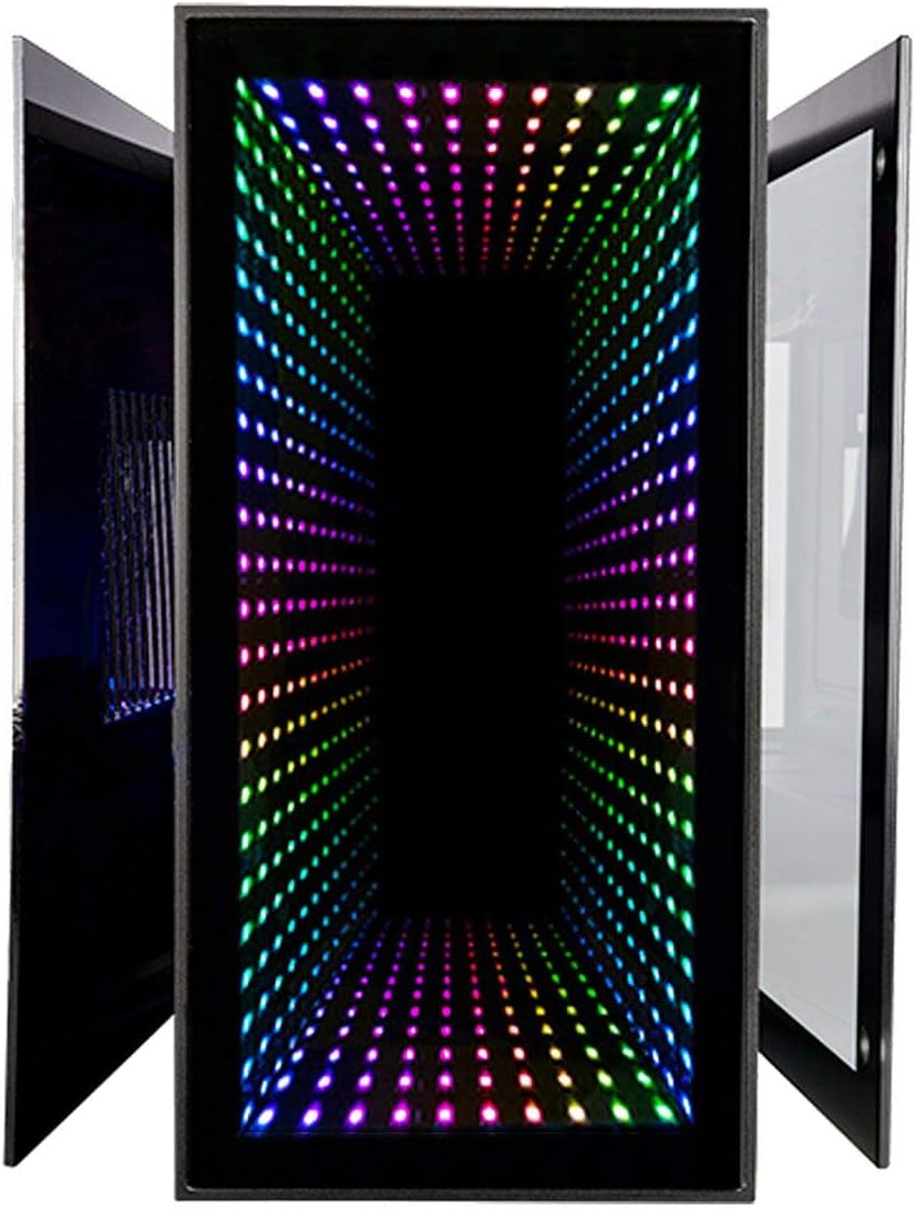CUK Continuum Mini ITX Gaming Barebone Desktop Case with Z390I, Liquid Cooler, 650W PSU A10458