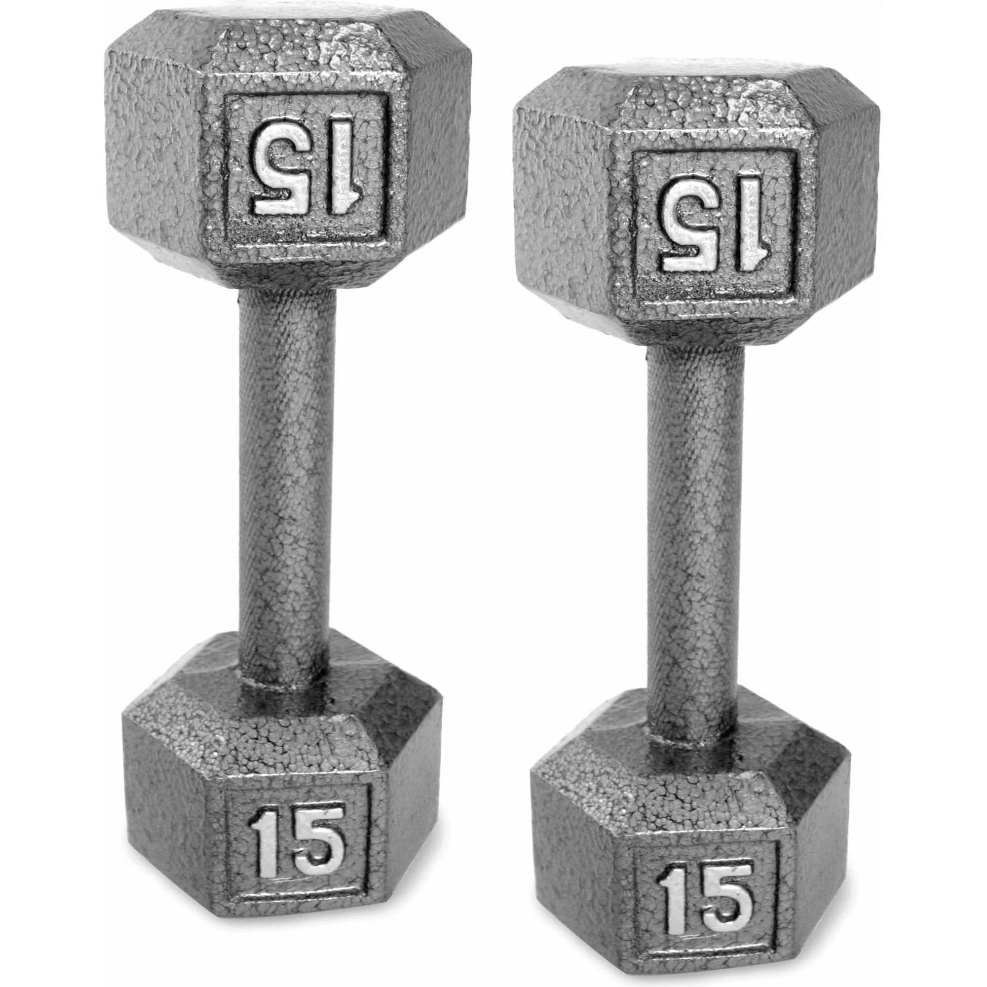 CAP Barbell Cast Iron Dumbbell 25 Lb Pair H734