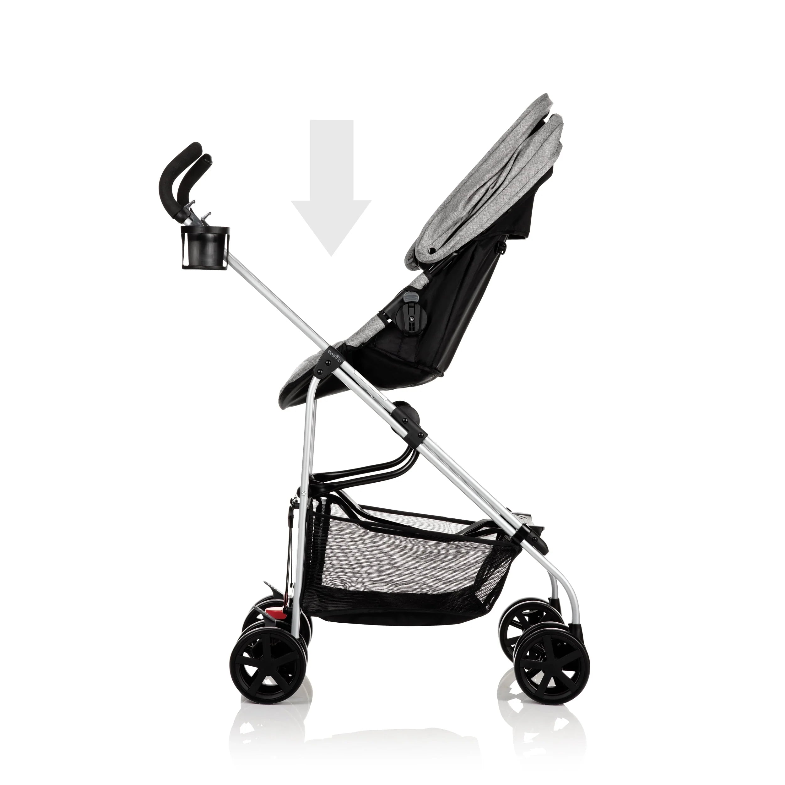 Evenflo Reversi Lightweight Reversible Stroller, Altair Black F135961