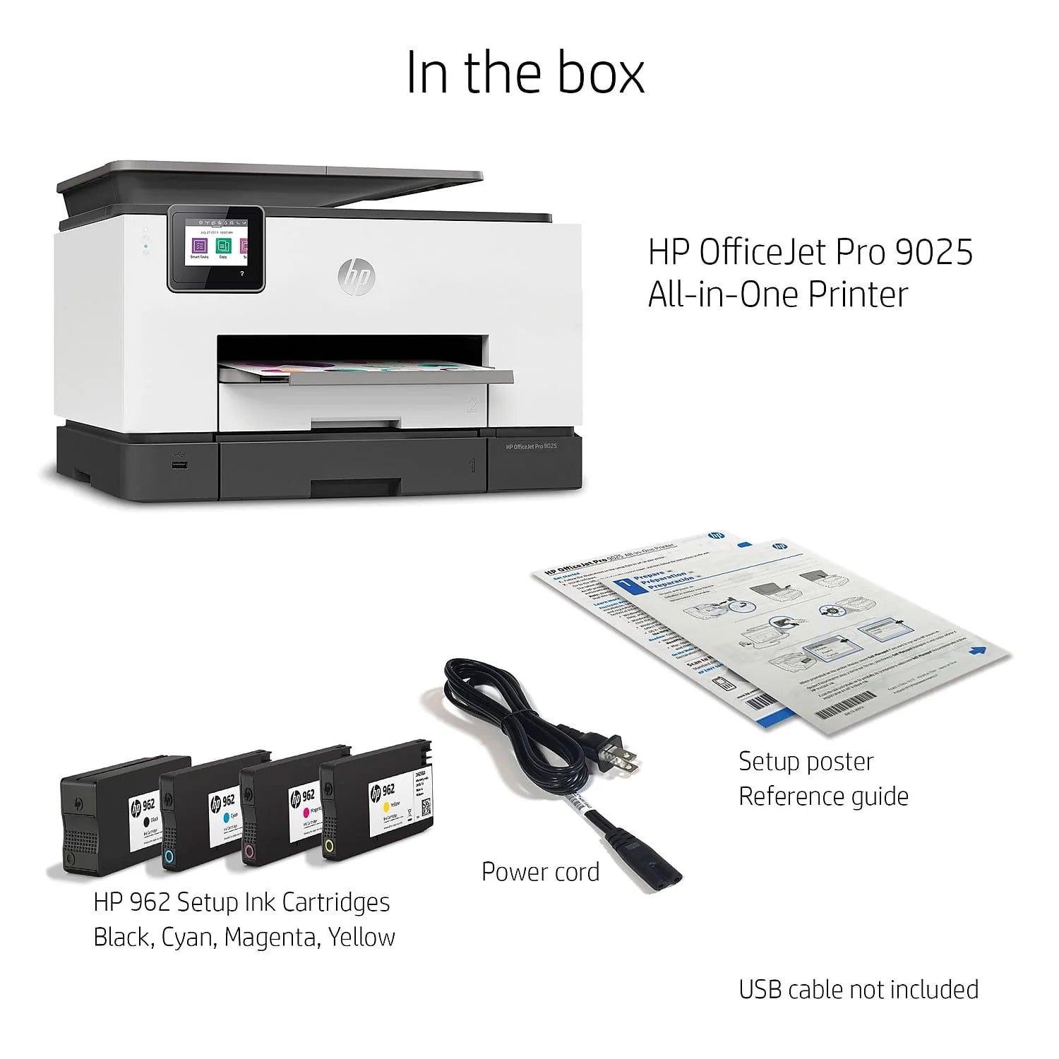 HP OfficeJet Pro 9025 Wireless All-in-One Color Printer X85703