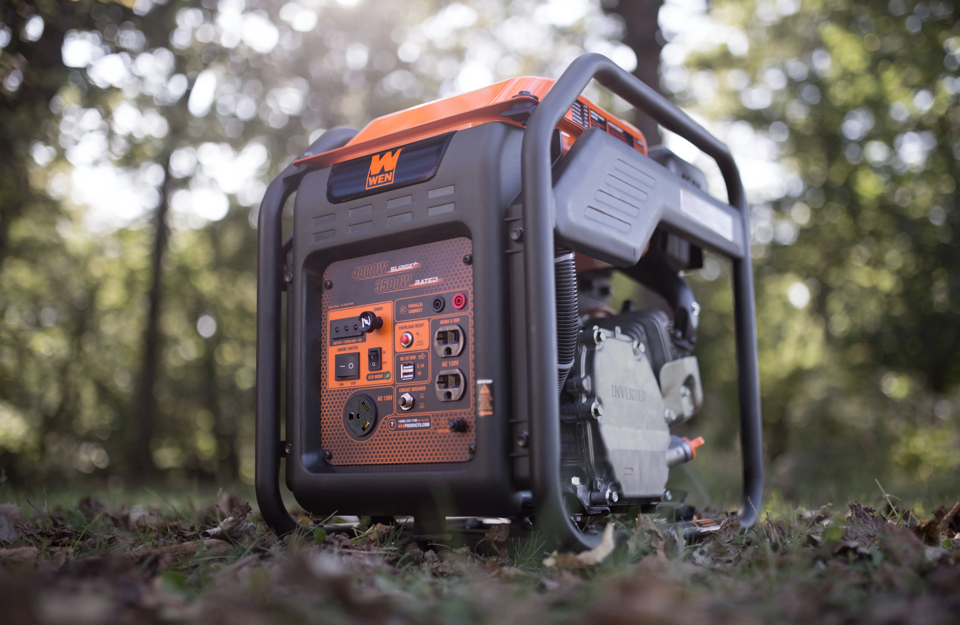 WEN RV-Ready 4000-Watt Open Frame Inverter Generator Y358