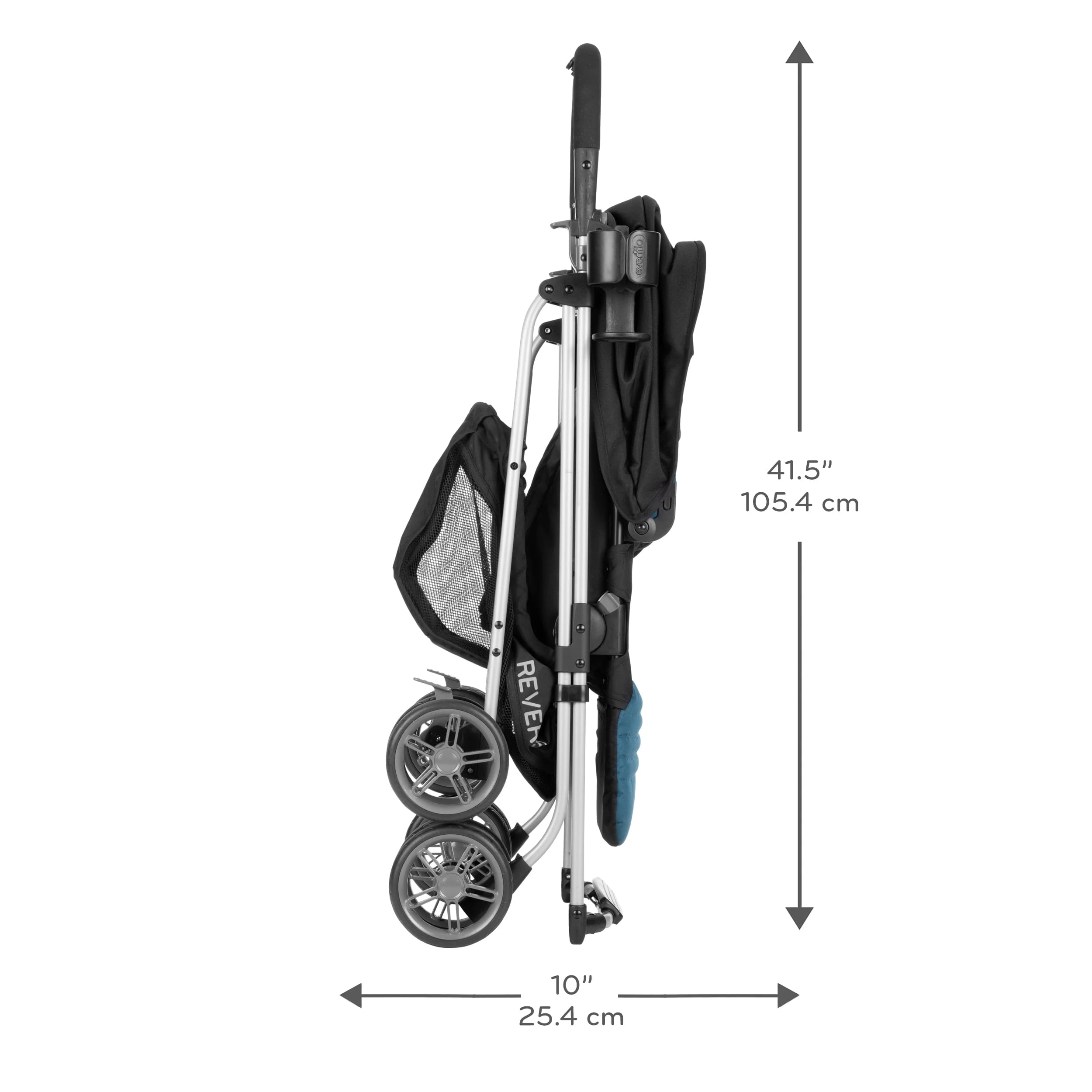 Evenflo Reversi Lightweight Reversible Stroller, Altair Black F135961