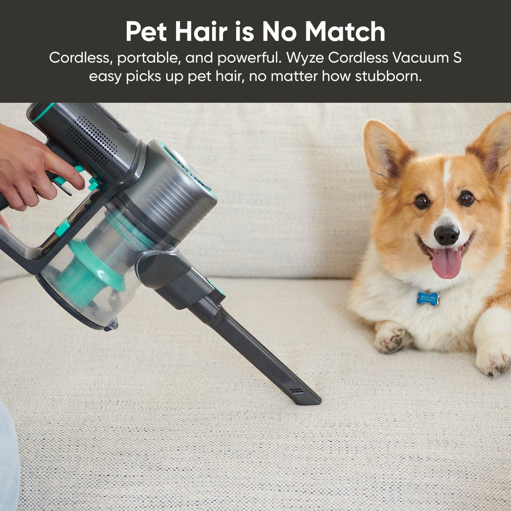 Wyze Cordless Stick Vacuum 20kPa for Carpet, Hard Floors and Pet Hair O187