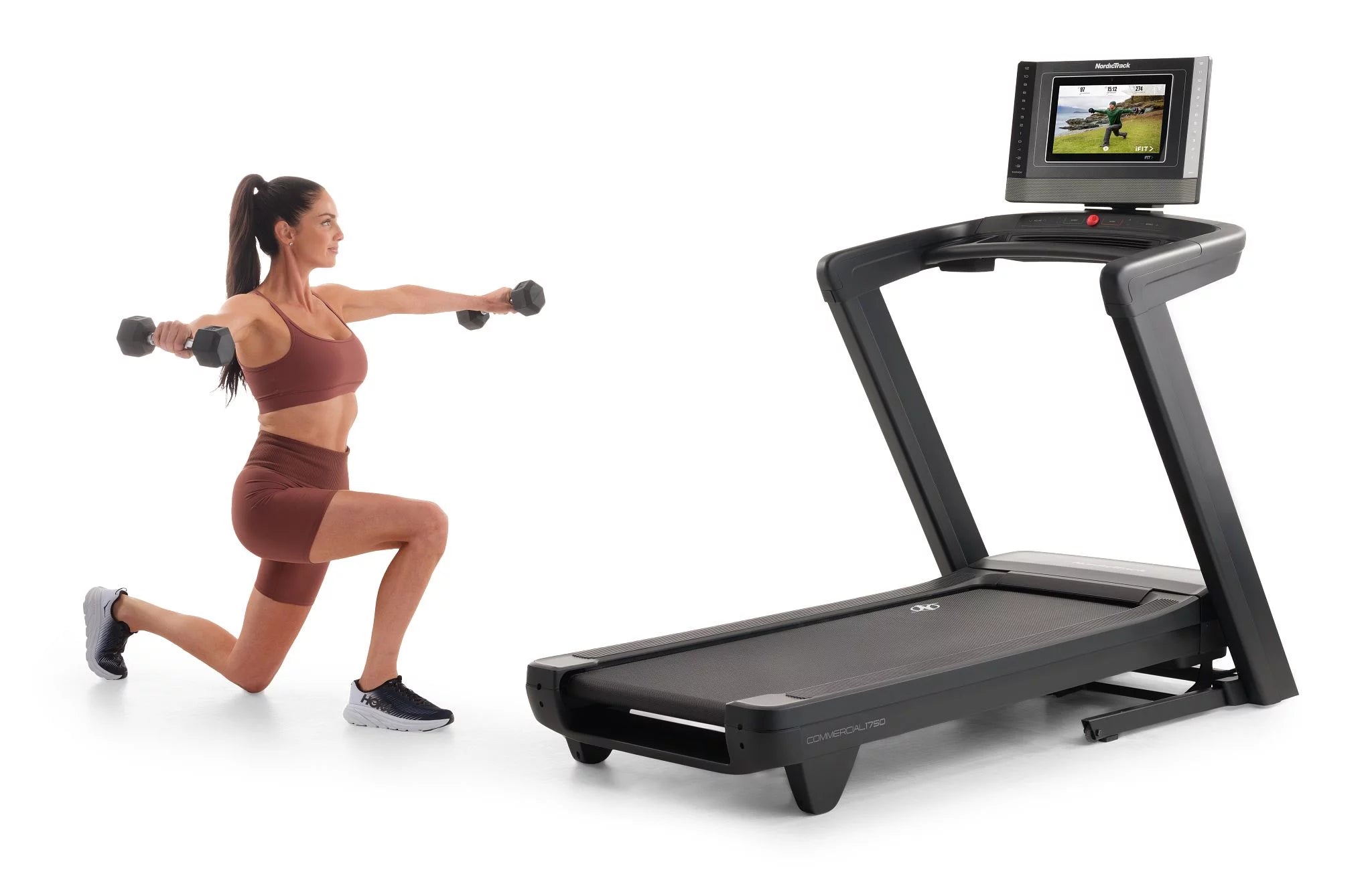 NordicTrack Commercial 1750 iFIT Treadmill with 14" Touchscreen T1161