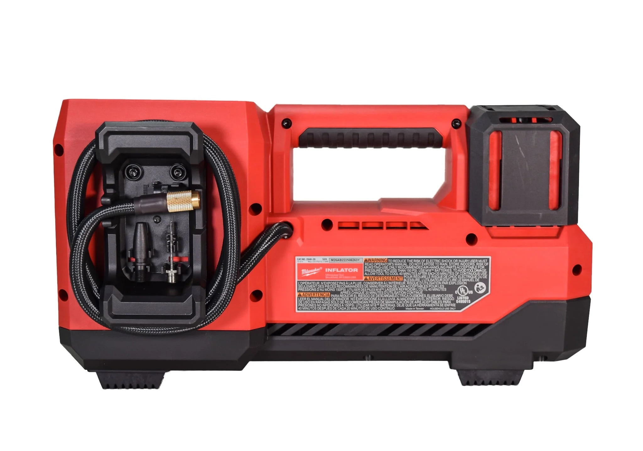 Milwaukee M18 Compact Tire Inflator (Bare Tool) T885
