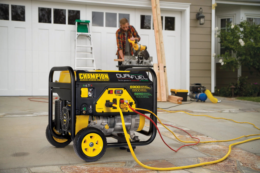 Champion Power Equipment 6900/5500 Watt Dual Fuel Portable Generator K506