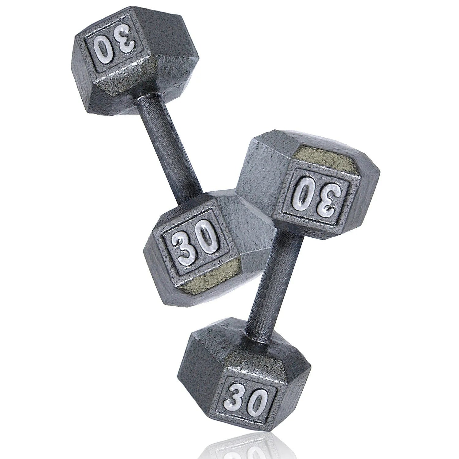 CAP Barbell Cast Iron Dumbbell 25 Lb Pair H734