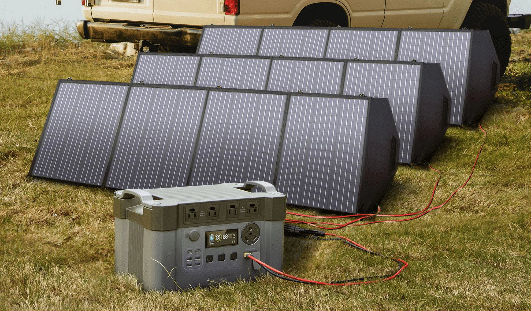 ALLPOWERS S2000 Pro Portable Solar Generator 2400W 1500Wh Power Station G14889