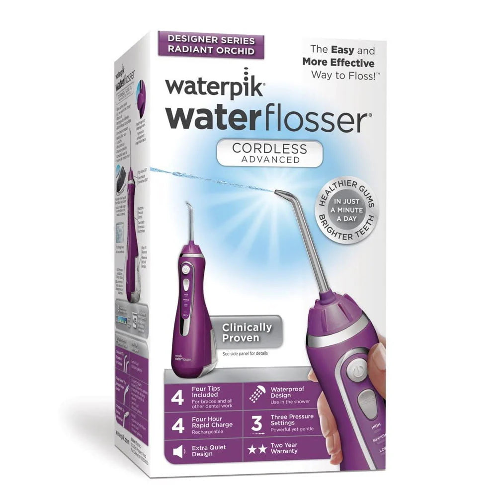 WaterPik Cordless Advanced Flosser, Orchid T1970
