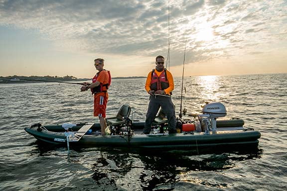 Sea Eagle FSK16 Inflatable Fish Skiff 16 Frameless Fishing Boat R37249
