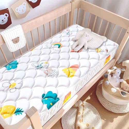 Dual-Sided Baby Crib and Toddler Mattress 52" x 27.6" x 5" A26490