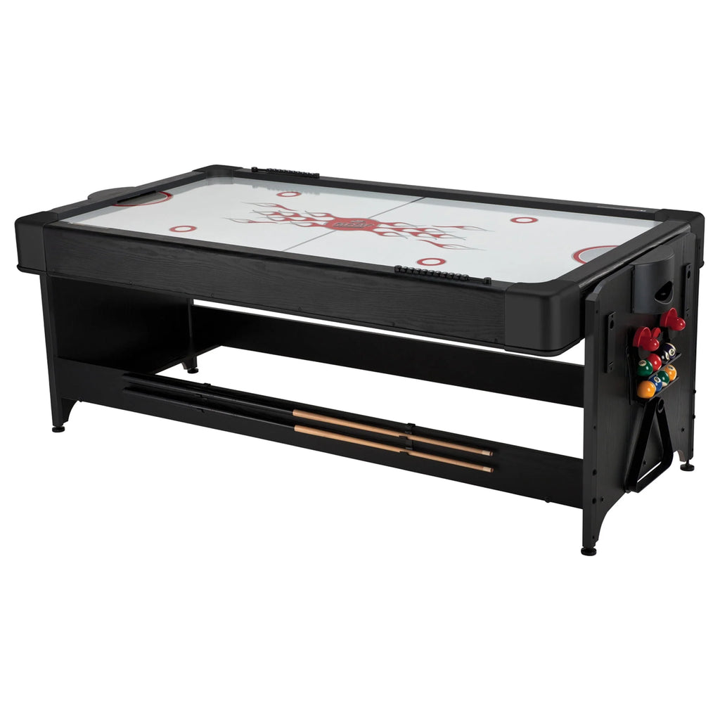 Fat Cat Pockey 7' 2-in-1 Billiards and Air Hockey Table M99974