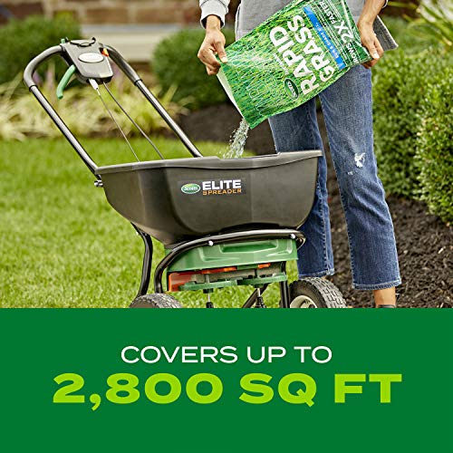 Scotts Turf Builder Rapid Grass Sun and Shade Mix, Grass Seed and Fertilizer, 16 lbs. V91162