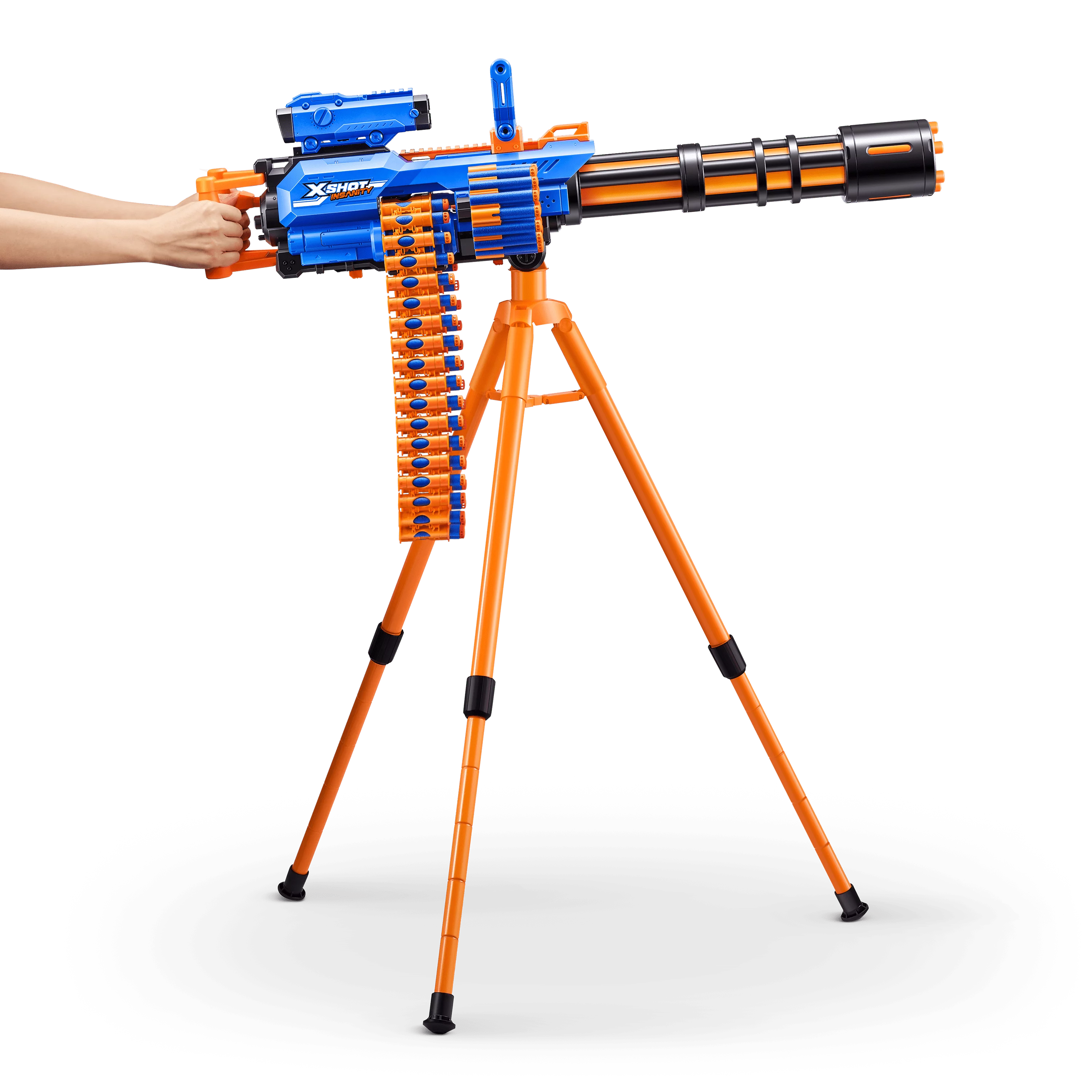 X-Shot Insanity Motorized Rage Fire by ZURU Dart Blaster for Ages 8+ W352168
