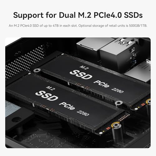 Beelink SER5 Mini PC AMD Ryzen 5 5500U 32GB DDR4 500GB NVMe SSD H29671