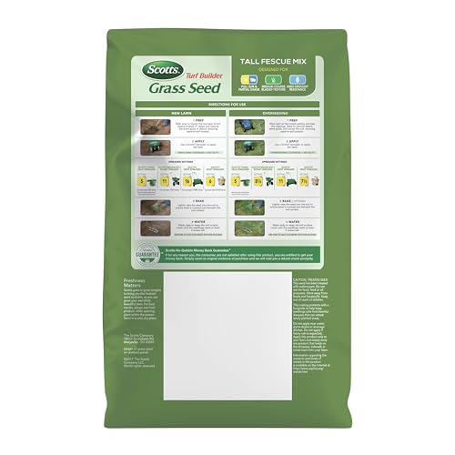 Scotts Turf Builder Tall Fescue Grass Seed Mix with Fertilizer, 5.6 lbs Z3696
