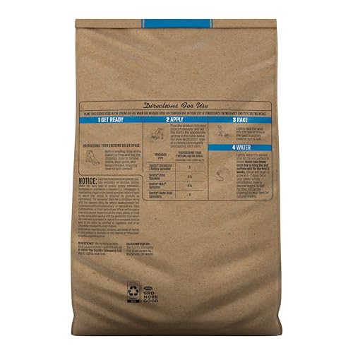 Scotts Tall Fescue Blend Grass Seed with Fertilizer and Soil Improver, 8 lbs A926