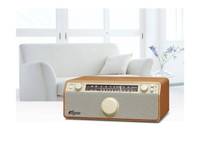 Sangean WR-12 AM/FM Analog Wooden Cabinet Receiver C893579