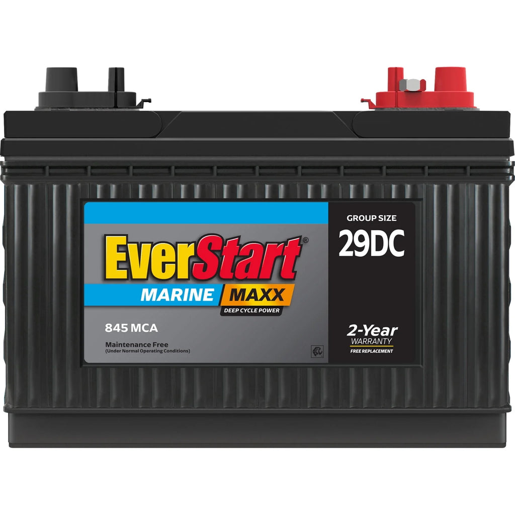 EverStart Maxx Marine Battery Group Size 29DC 12V 845 CCA Q273