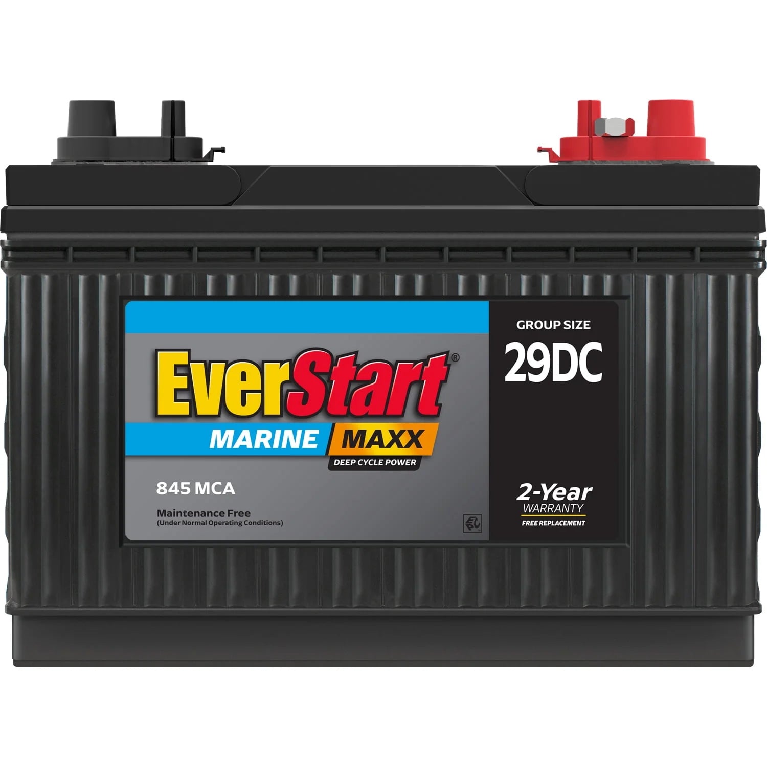 EverStart Maxx Marine Battery Group Size 29DC 12V 845 CCA Q273