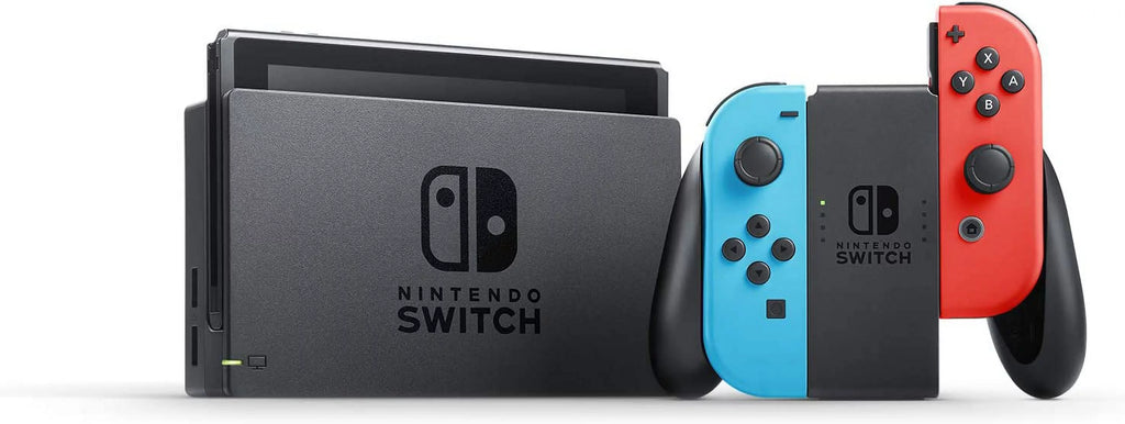 Nintendo Switch Console with Neon Blue & Red Joy-Con (Refurbished) L5751