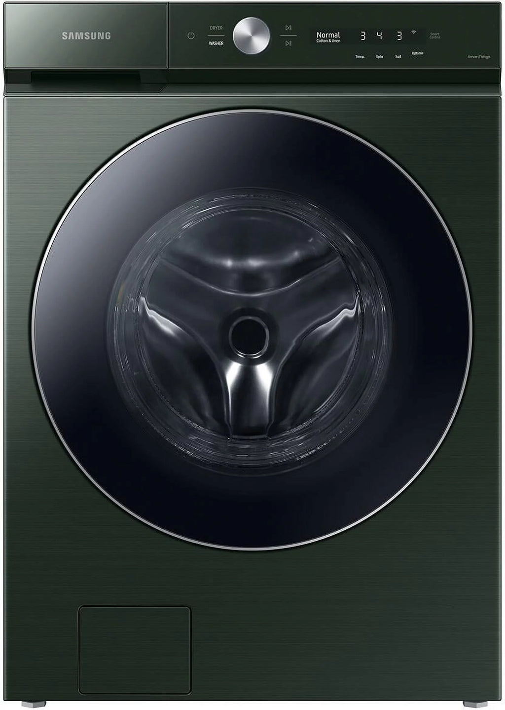 Samsung 27" Smart Front Load Washer w/ 5.3 cu ft Capacity, Wifi Enabeld, 25 Wash Cycles WF53BB8900AG