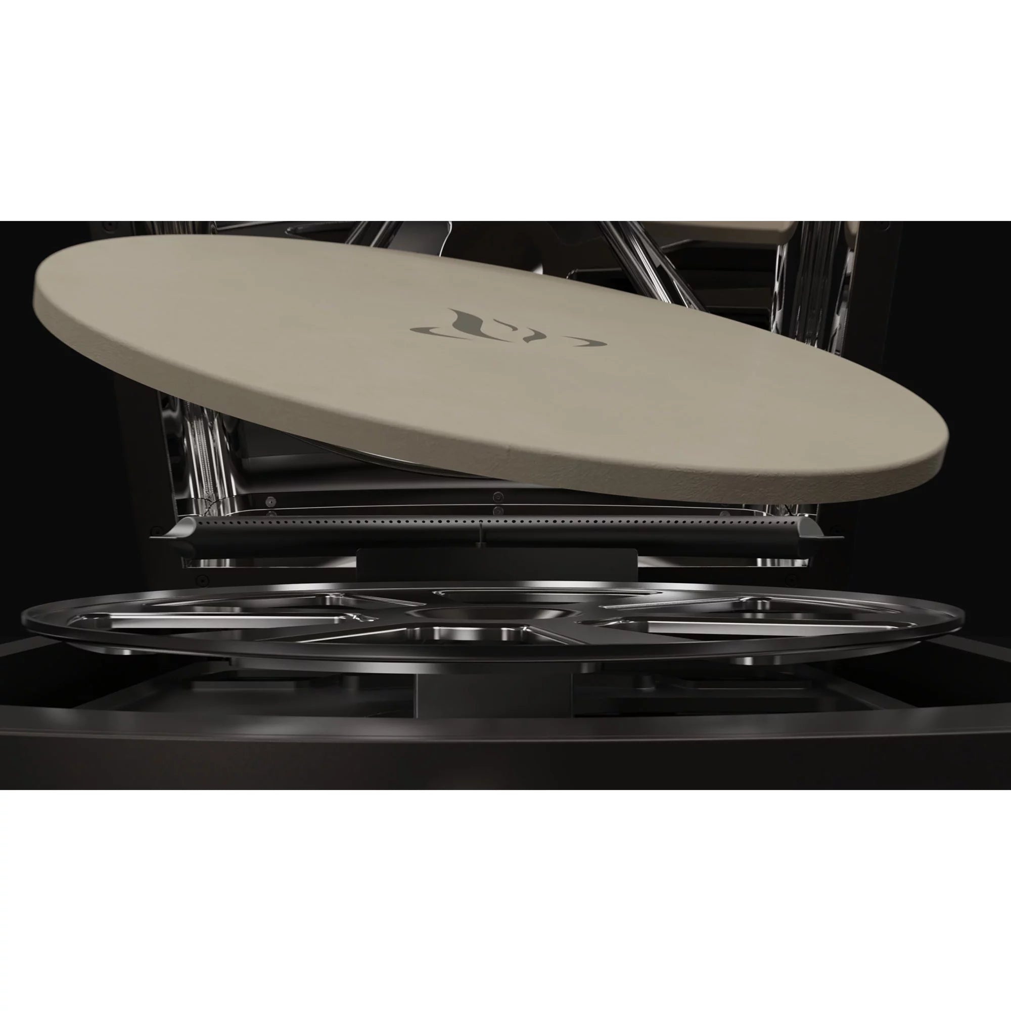 Halo Versa 16 LP Gas Portable Outdoor Pizza Oven with Rotating Stone G9890