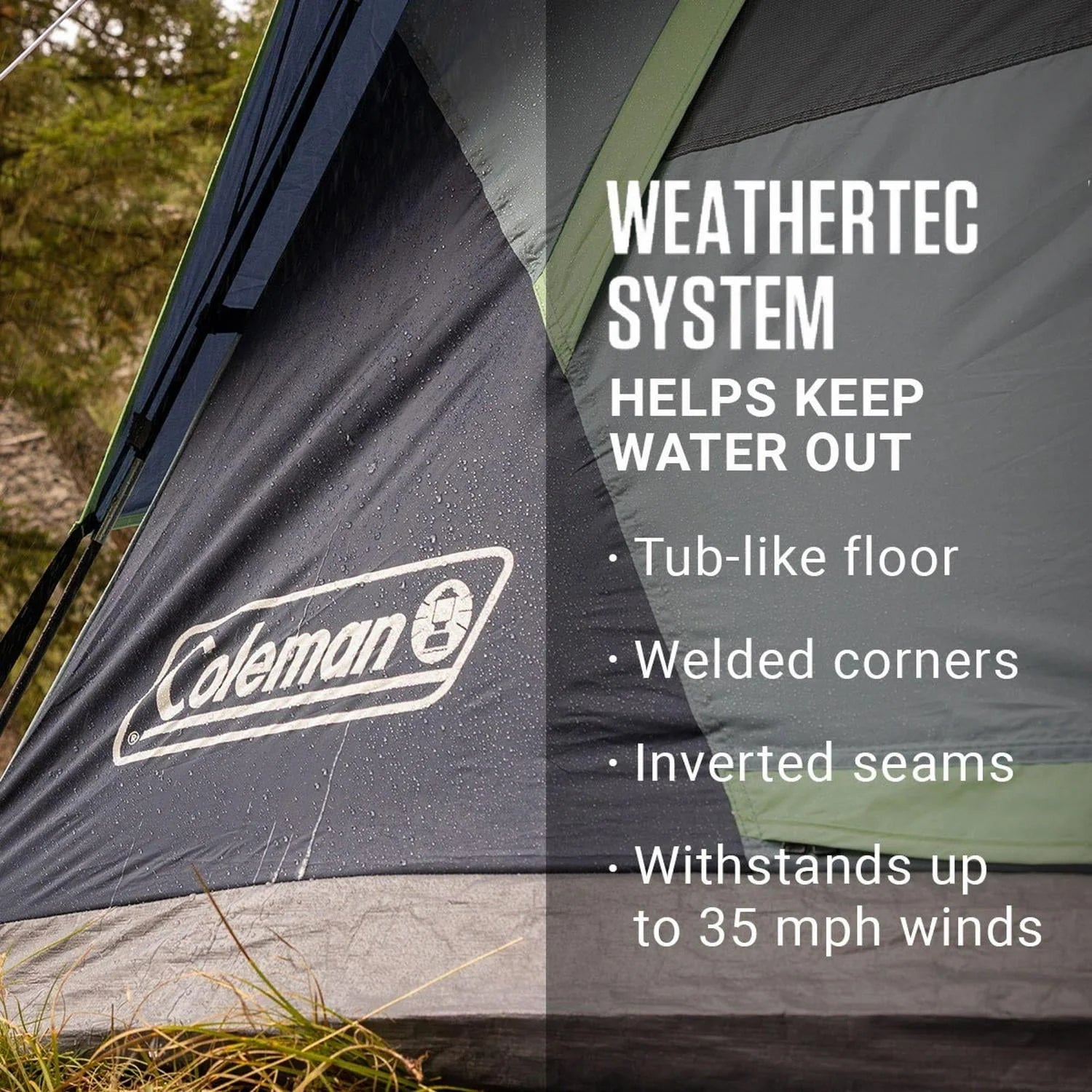 Coleman Dark Room Skydome 6-Person Tent W850956