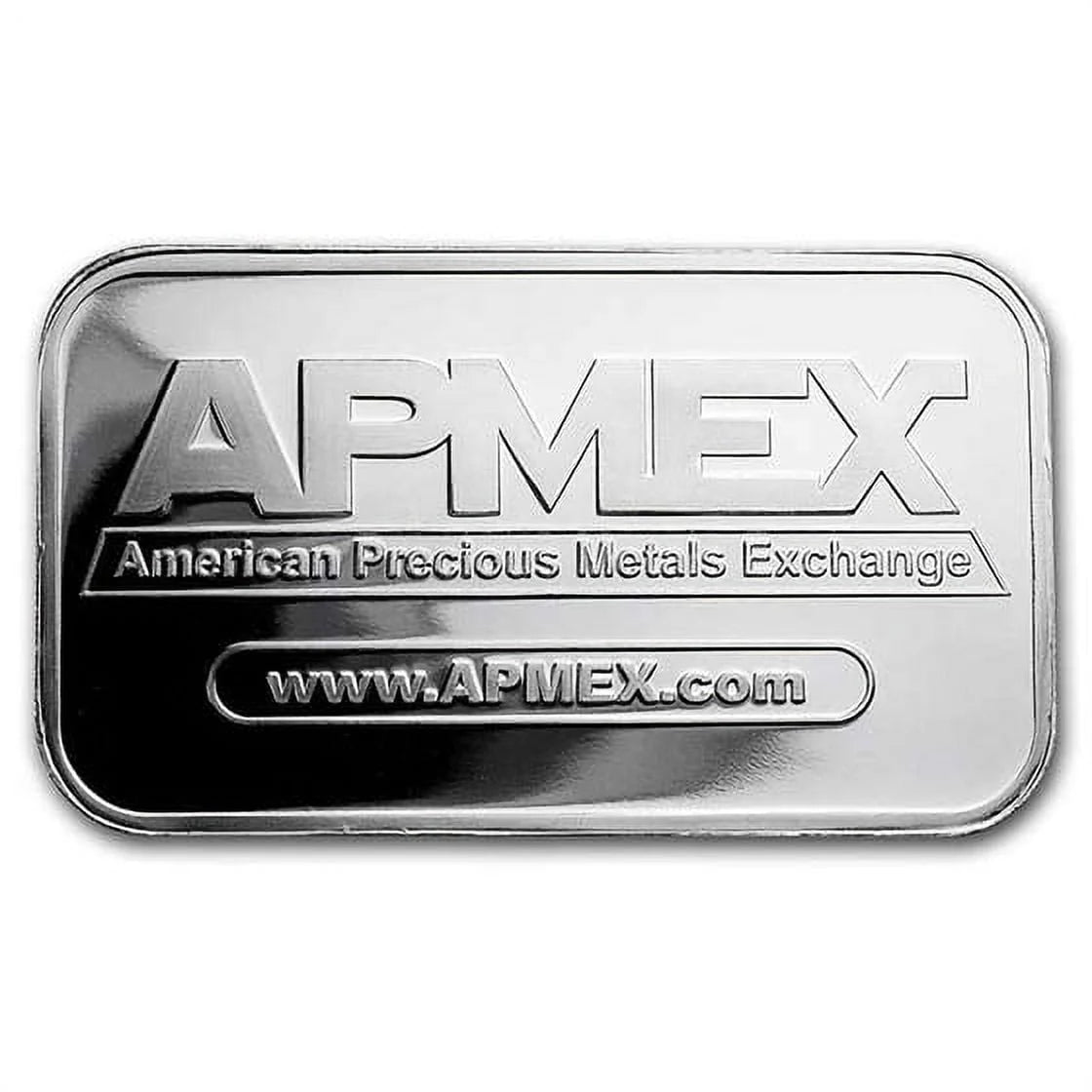 1 oz Silver Bar - APMEX (Lot of 5) - Walmart B970129