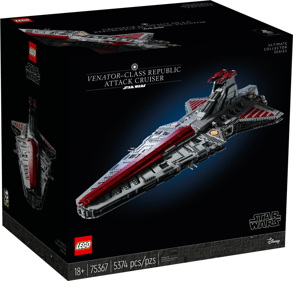 LEGO Star Wars Venator-Class Republic Attack Cruiser Building Set for Adults, 75367 F8395