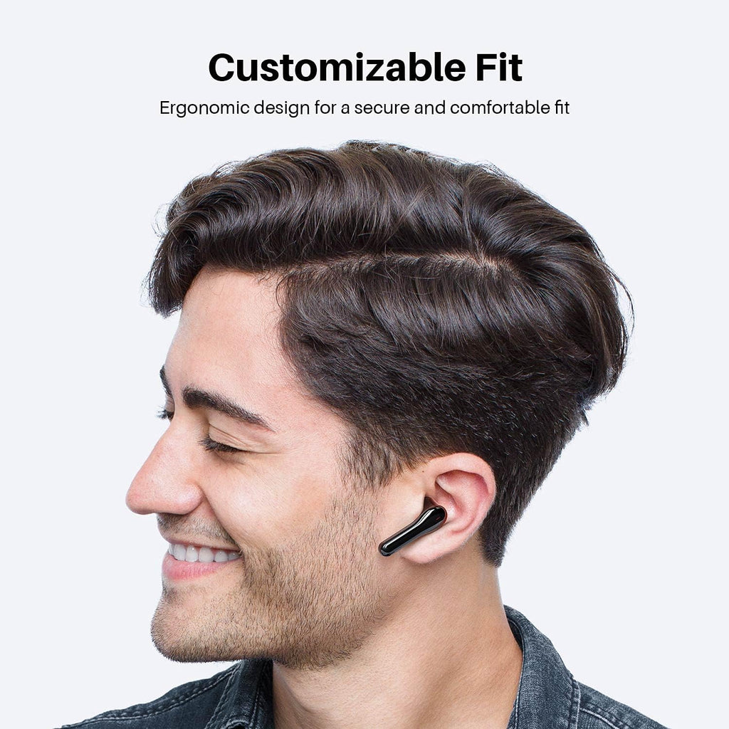 Tribit FlyBuds C2 Wireless Earbuds Bluetooth 5.2 with Noise Canceling, 32H Playtime F942806