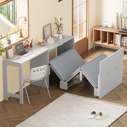 Ball & Cast Queen Murphy Bed Wall Chest with USB and Storage X29201