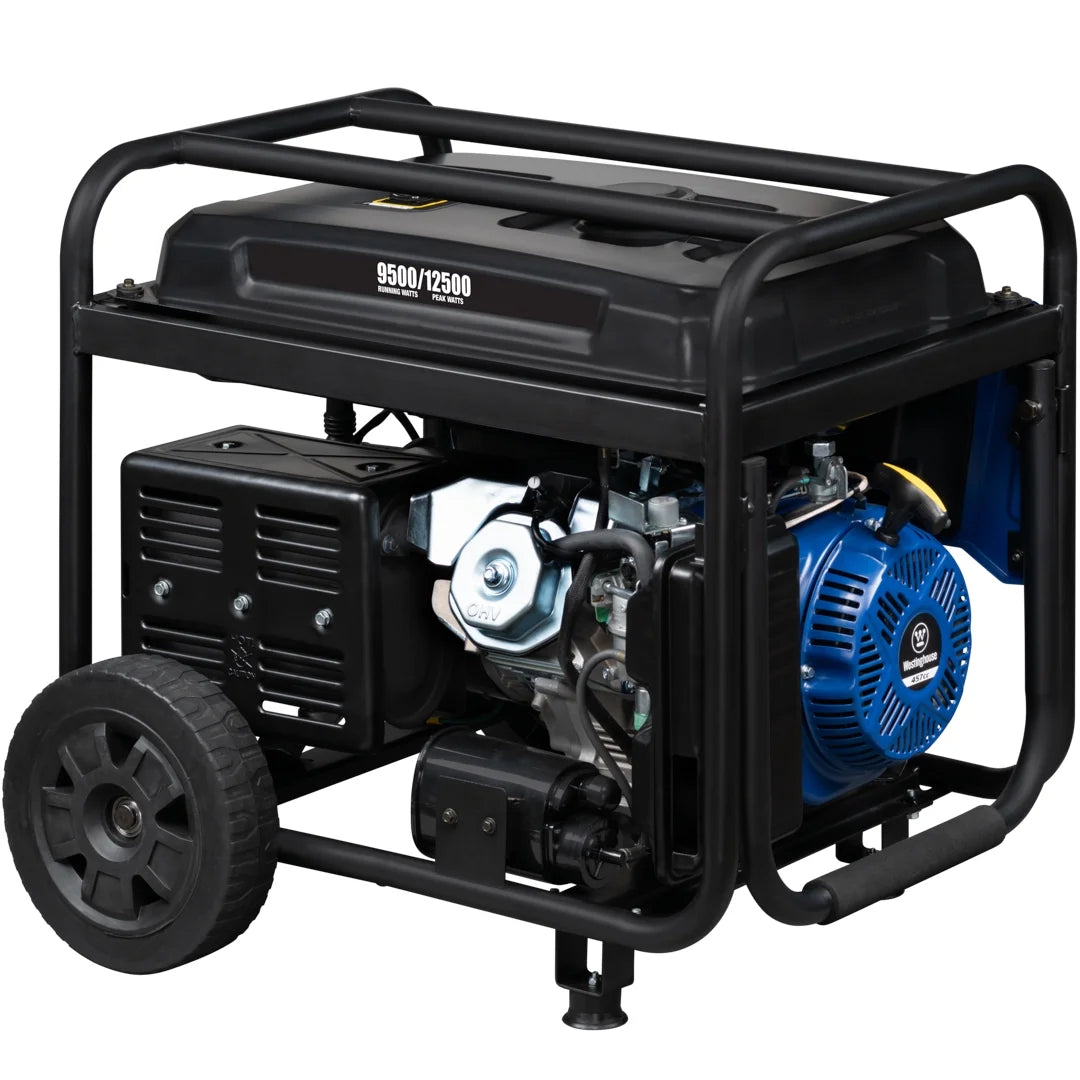 Westinghouse 12,500 Peak Watt Dual Fuel Portable Generator, Gas/Propane Y811