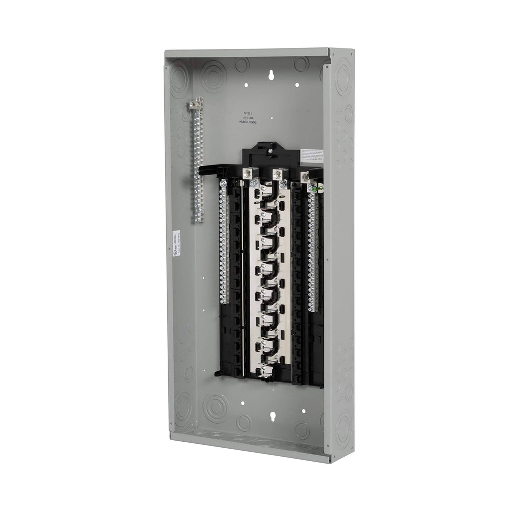 Siemens PN3048L1200C PN Series 200 Amp 30-Space 48-Circuit Main Lug Plug-On Neutral Load Center Indoor with Copper Bus, Grey