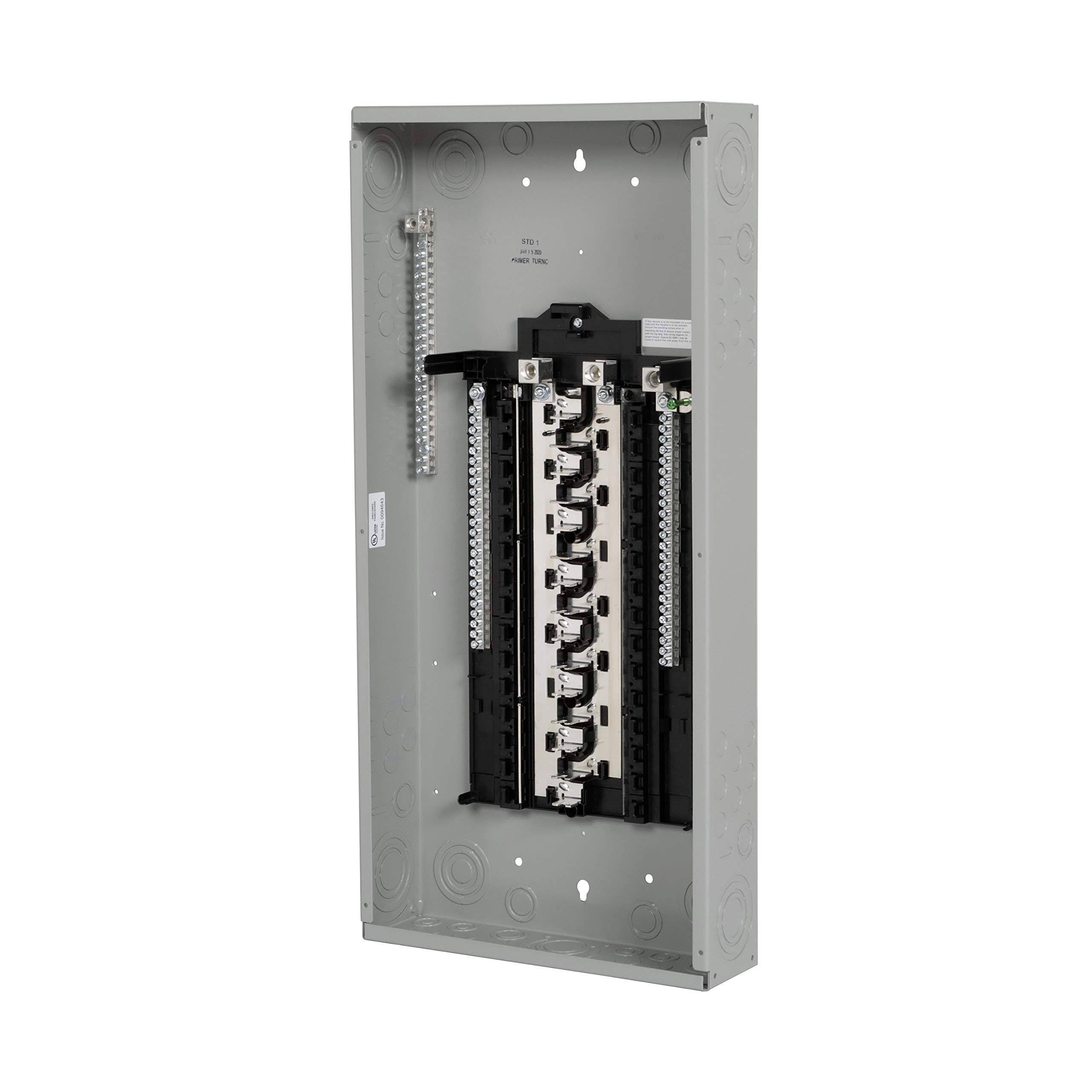 Siemens PN3048L1200C PN Series 200 Amp 30-Space 48-Circuit Main Lug Plug-On Neutral Load Center Indoor with Copper Bus, Grey