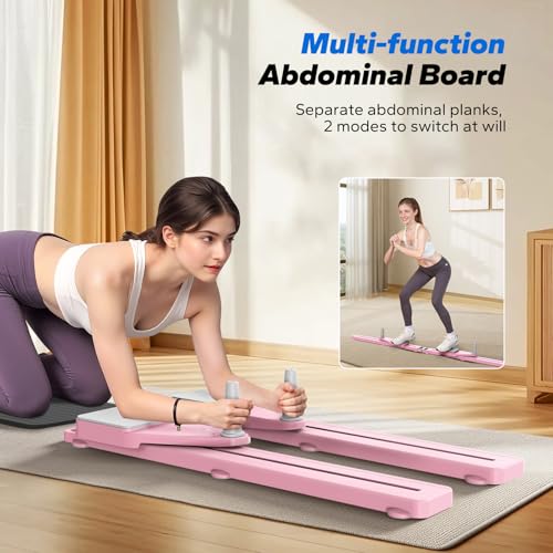 MERACH Pilates Board, Detachable Ab Trainer Machine for Core Workouts I346